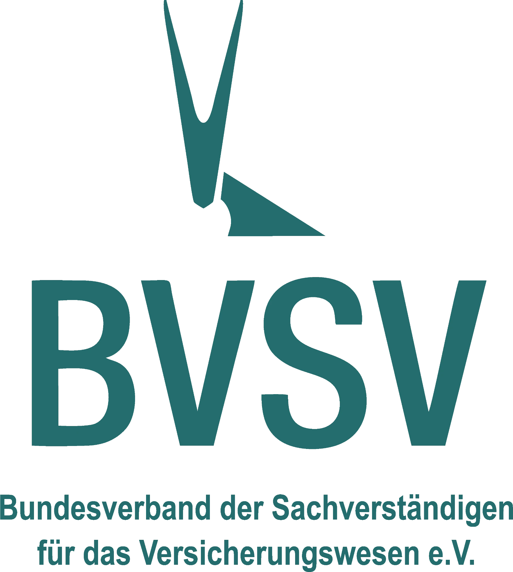 Logo BVSV Bundesverband der Sachverständigen für das Versicherungswesen e.V.